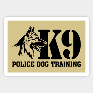 K9 Police Dog Training Sticker